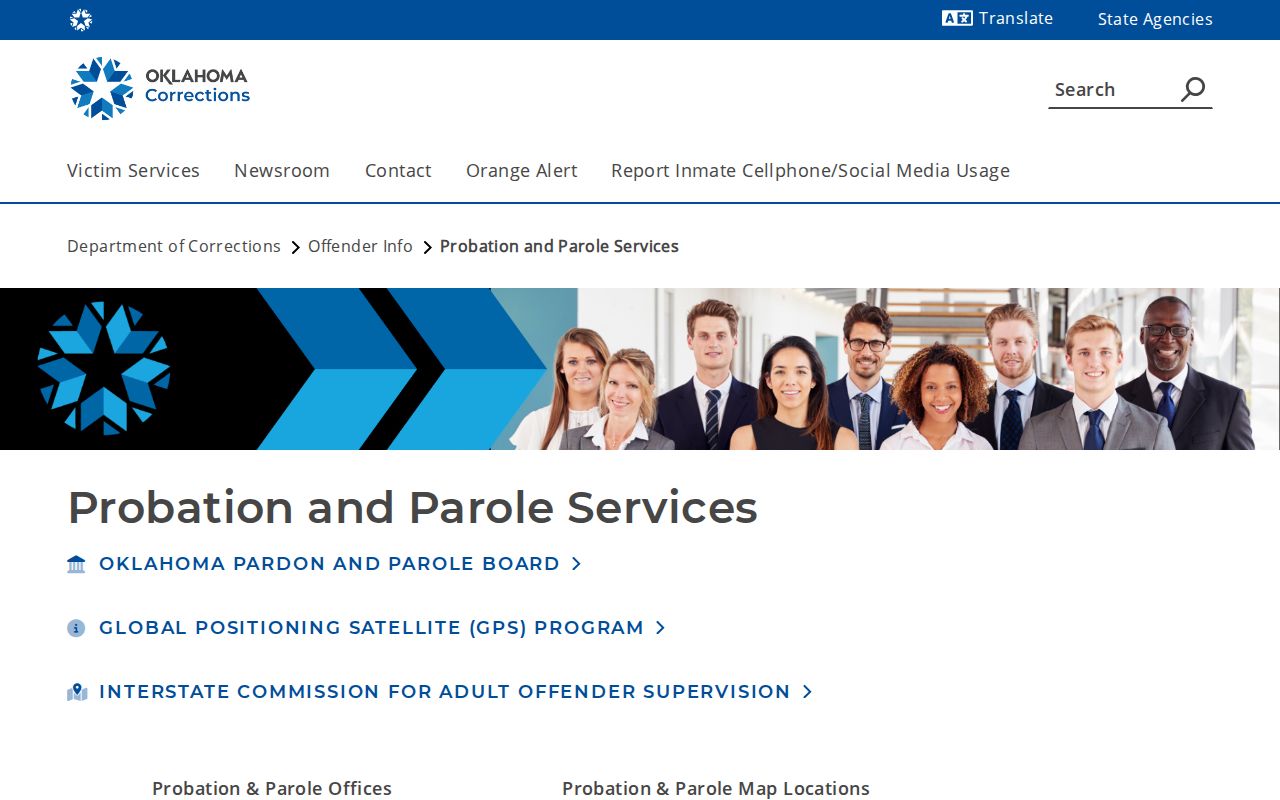 Garvin County post-release supervision office listing for Pauls Valley